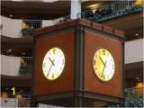 Wall Murals Raleigh Nc the Clock In the Lobby Picture Of Embassy Suites by