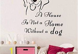 Wall Murals Removable Vinyl Amazon Wall Sticker Cute Dog Wall Art Vinyl Removable