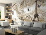 Wall Murals Sydney Tv Hintergrund Wand Mural 3d Tapete Mode Paris Turm 3d Wallpaper Für