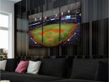 Wall Murals Tampa Fl Tampa Bay Rays Home Field Baseball 3 Pieces Canvas Wall Art