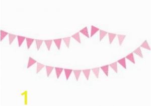 Wall Murals Uk Argos Buy Funtosee Pink Bunting Room Kit at Argos Your