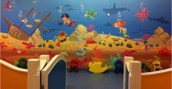 Wall Murals Under the Sea Kids Playroom Underwater Wall Mural theme