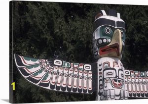 Wall Murals Vancouver Bc Canada Bc Vancouver Native American totem Pole In Stanley