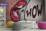 Wall Pops Murals and Decals Removable Wallpaper Pop Art Pop Art Wall Mural Self