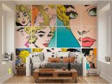 Wall Pops Murals and Decals Wallpaper Wall Murals Pop Art Wall Decals Bedroom