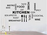Wall Stickers Mural Removable Amazon Hot Kitchen Letter Removable Vinyl Wall