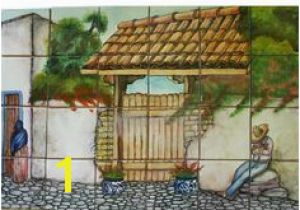 Wall Tile Murals Designs 135 Best Mexican Tile Murals Images