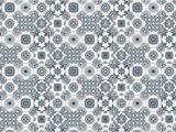 Wall Tile Murals Uk Light Grey Portuguese Tile Wallpaper