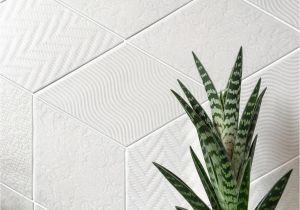 Wall Tile Murals Uk Rhombus White Textured Tile Suitable for Walls and Floors