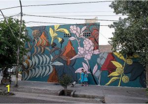 Walls Of Wonder Murals Pastel S Botanical Murals Beautify Overlooked areas In