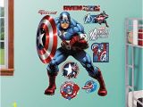 Walltastic Avengers assemble Wall Mural Fathead Captain Americaavengers assemble Real Big Wall Decal