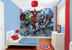 Walltastic Avengers assemble Wall Mural Walltastic Avengers Roomset Shown In Same or Different