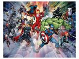 Walltastic Avengers Wall Mural NástÄnná Tapeta Walltastic 3d Avengers