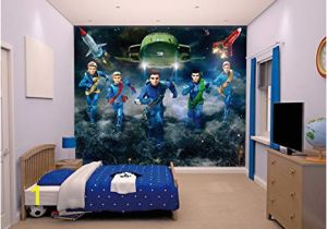 Walltastic Double Sided Wall Mural Tape Walltastic Thunderbirds are Go Wallpaper Mural