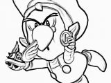 Waluigi Coloring Pages Printable Cool Free Clipart 58