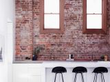 Warehouse Brick Wall Mural An Industrial Loft Like Family Home