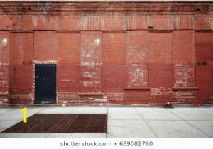 Warehouse Brick Wall Mural Old Building Stock S & Graphy