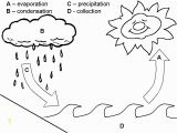 Water Cycle Coloring Page Teaching the Water Cycle In A Basic Way to Preschool Children On W