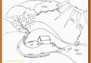 Water Cycle Coloring Page Water Cycle for Kids Coloring Page Coloring Pages