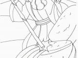 Water From the Rock Coloring Page Moses Coloring Pages