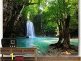 Waterfall Wall Murals Cheap Natural Scenery Waterfall Wall Hanging Tapestry Colormix