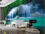 Waterfall Wallpaper Wall Mural 3d Waterfall Pool Design Wallpaper for Walls Wall Mural