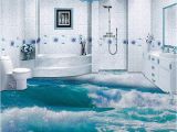 Waterproof Bathroom Murals Pvc Self Adhesive Waterproof 3d Floor Tiles Wallpaper Modern