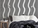 Wave Murals for Walls Op Art Wallpaper Black and White Optical Illusion Wall