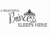 Wayfair Canada Wall Murals A Princess Sleeps Here Wall Decal