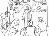 Wedding Feast at Cana Coloring Page 200 Le Nozze Di Cana Da Colorare Disegni Da Colorare