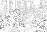 Wedding Feast at Cana Coloring Page First Miracle Of Jesus at the Wedding Feast at Cana