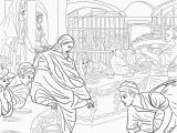 Wedding Feast at Cana Coloring Page First Miracle Of Jesus at the Wedding Feast at Cana