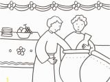 Wedding Feast at Cana Coloring Page Marriage at Cana Coloring Page