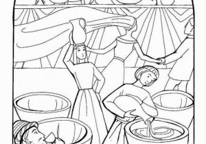 Wedding Feast at Cana Coloring Page Wedding at Cana Coloring Page at Getdrawings