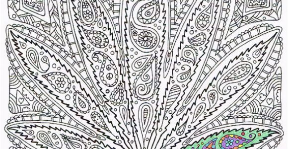 Weed Coloring Pages for Adults Adult Coloring Page Got Leaf Printable Pot Leaf Coloring Page
