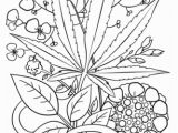 Weed Coloring Pages Trippy Weed Coloring Page Color Pinterest