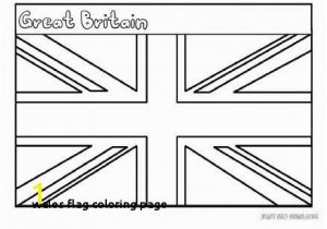 Welsh Flag Coloring Page Wales Flag Coloring Page Free Printable Flag Great Britain