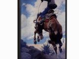 Western Cowboy Wall Murals Amazon Newell Convers Wyeth Floating Frame Premium
