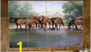 Western Tile Murals 26 Best Kitchen Backsplash Images