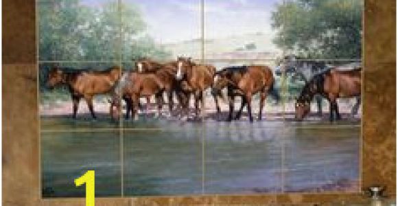 Western Tile Murals 26 Best Kitchen Backsplash Images
