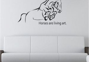 Western Wall Murals Decals Horse Wall Decal Quote Wall Sticker Girls Teen Wall Decal Childs