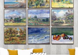 What Kind Of Paint Do You Use for Wall Murals Us $4 02 Off Home Decoration Art Wall Fro Living Room Poster Print Canvas Paintings French Pierre Auguste Renoir 2 Oli Painting In