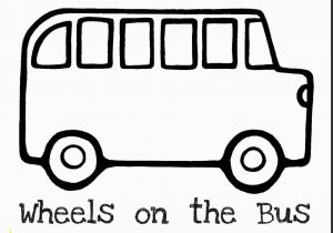 Wheels On the Bus Coloring Page School Bus Coloring Pages to Print Free Books Best Page