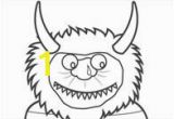 Where the Wild Things are Black and White Coloring Pages ‘where the Wild Things are’ Colourig Sheets