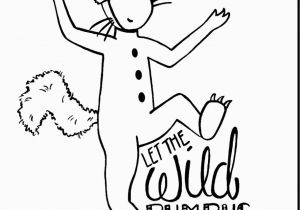 Where the Wild Things are Coloring Pages Wild Things Coloring Pages at Getcolorings