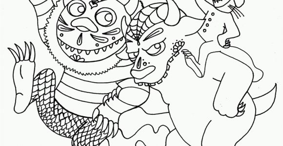 Where the Wild Things are Printable Coloring Pages where the Wild Things are Printable Coloring Pages