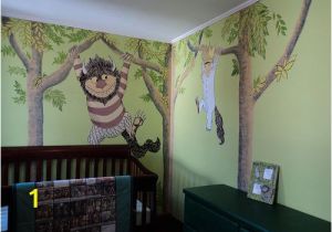Where the Wild Things are Wall Mural Matteo S Magical "where the Wild Things are" themed Nursery