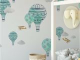 Whimsical Wall Murals the Sky S the Limit soar Through the Clouds On A Whimsical Hot Air