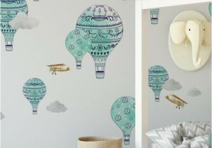 Whimsical Wall Murals the Sky S the Limit soar Through the Clouds On A Whimsical Hot Air