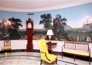 White House Wall Murals Diplomatic Reception Room White House Museum